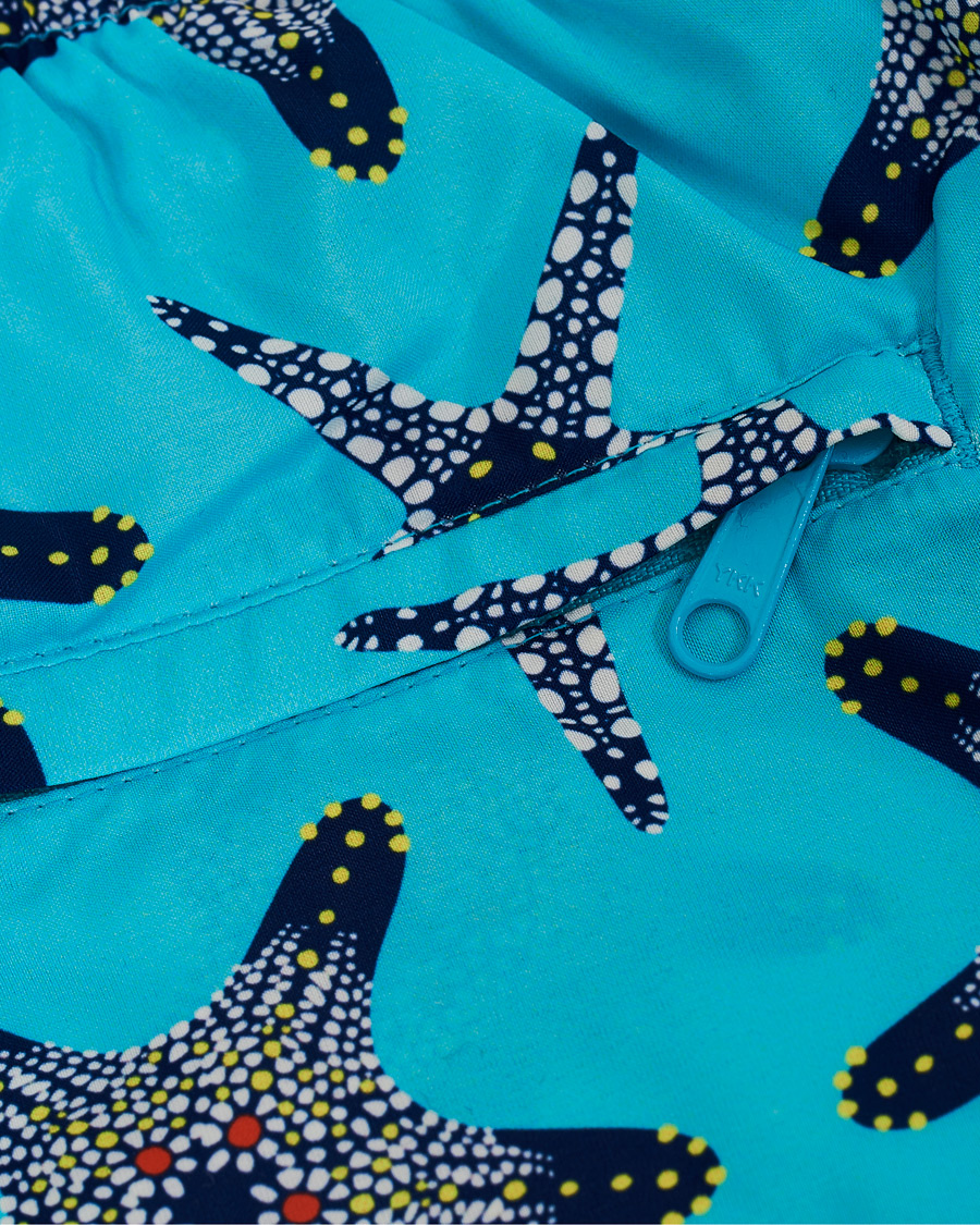 Herre | Badebukser | Vilebrequin | Mahina Swim Shorts Bleu Lazuli