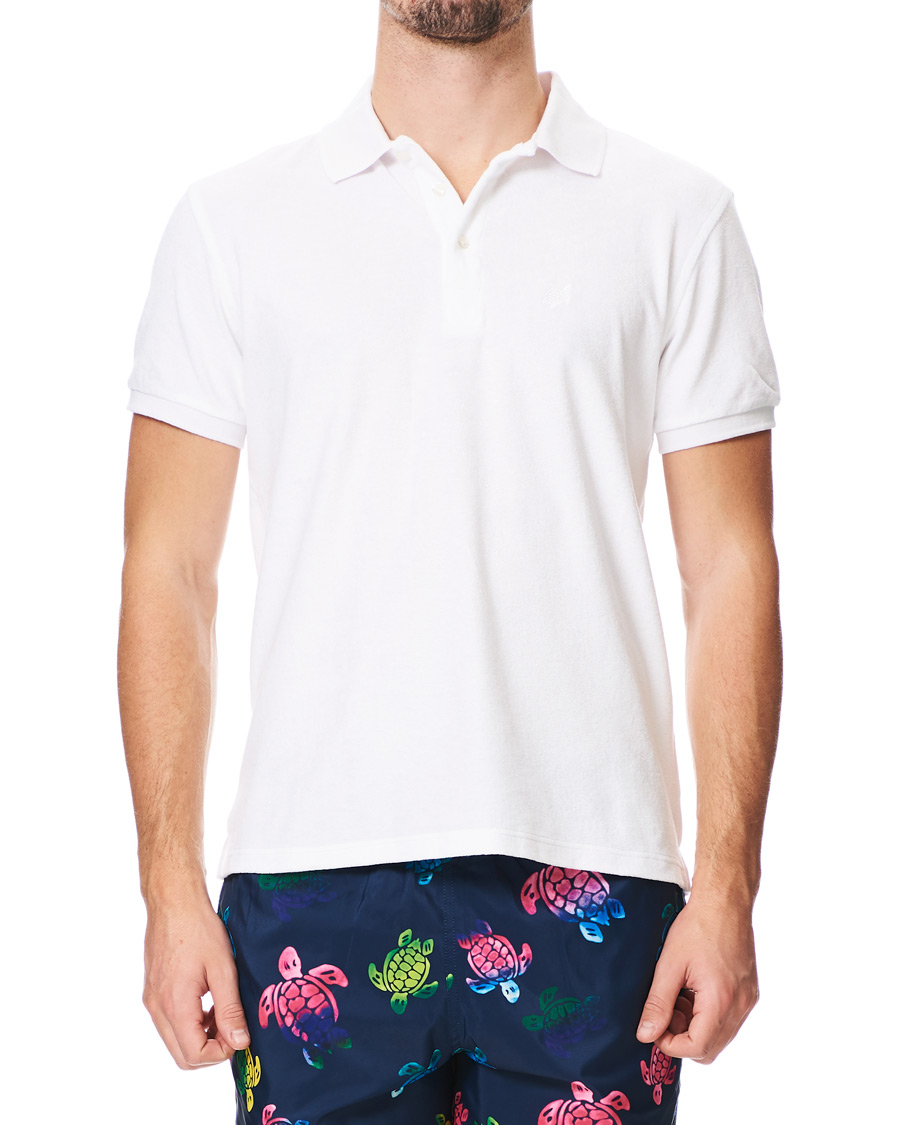 Herre | Polotrøjer | Vilebrequin | Pacific Terry Polo White