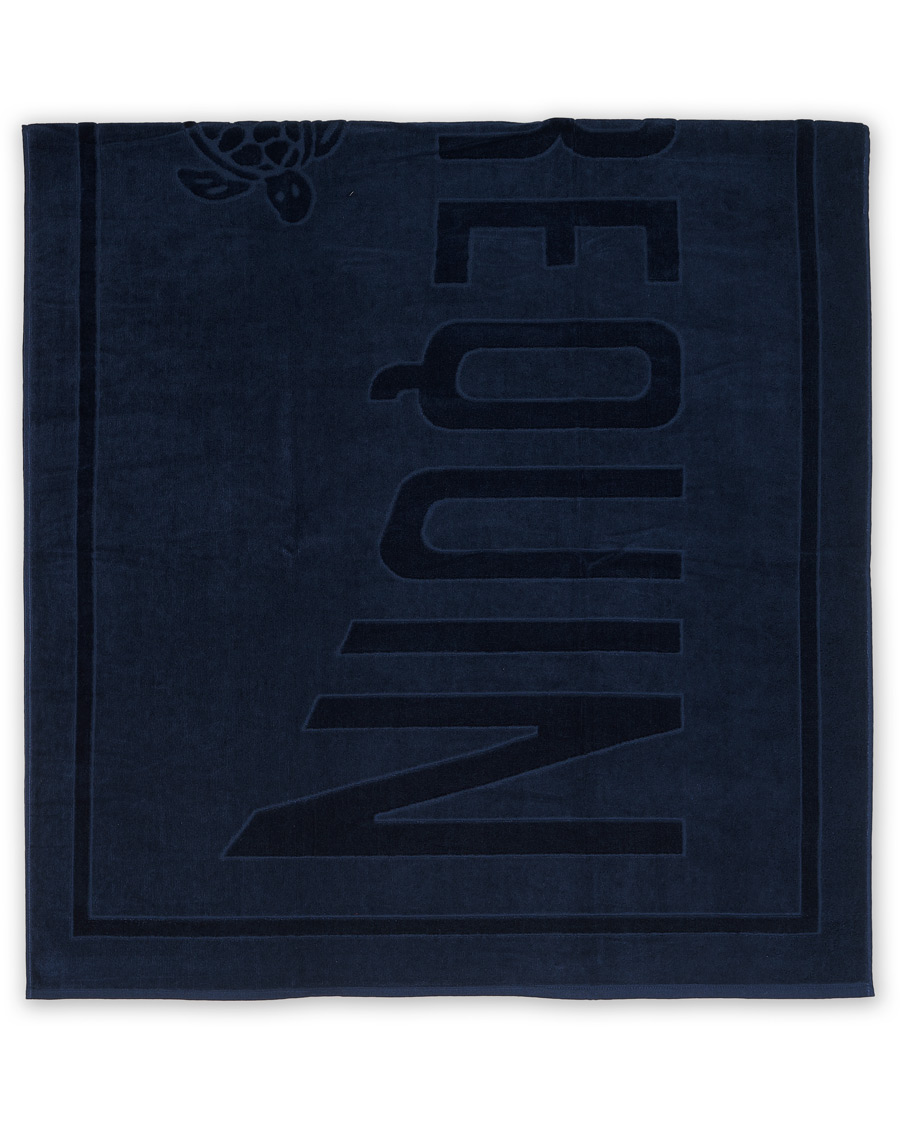 Herre | Vilebrequin Terry Cloth Beach Towel Bleu Marine | Vilebrequin | Terry Cloth Beach Towel Bleu Marine