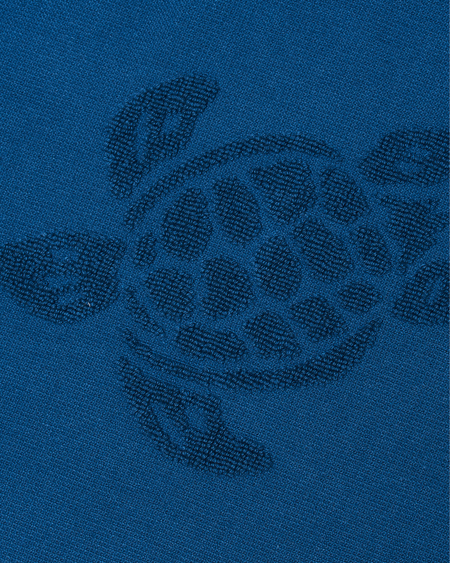 Herre | Vilebrequin Turtle Jacquard Beach Towel Blue | Vilebrequin | Turtle Jacquard Beach Towel Blue