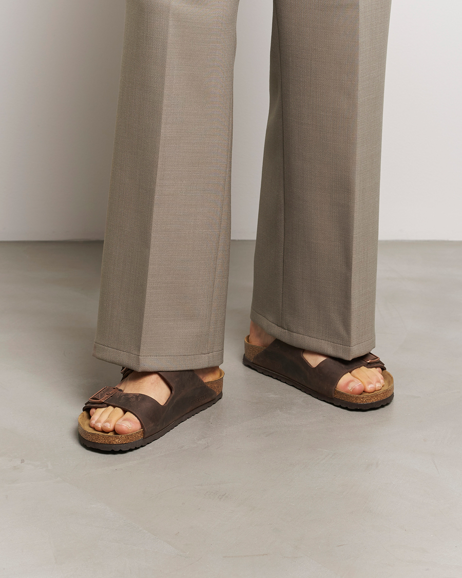 Herre | Sandaler & Hjemmesko | BIRKENSTOCK | Arizona Classic Footbed Habana Oiled Leather