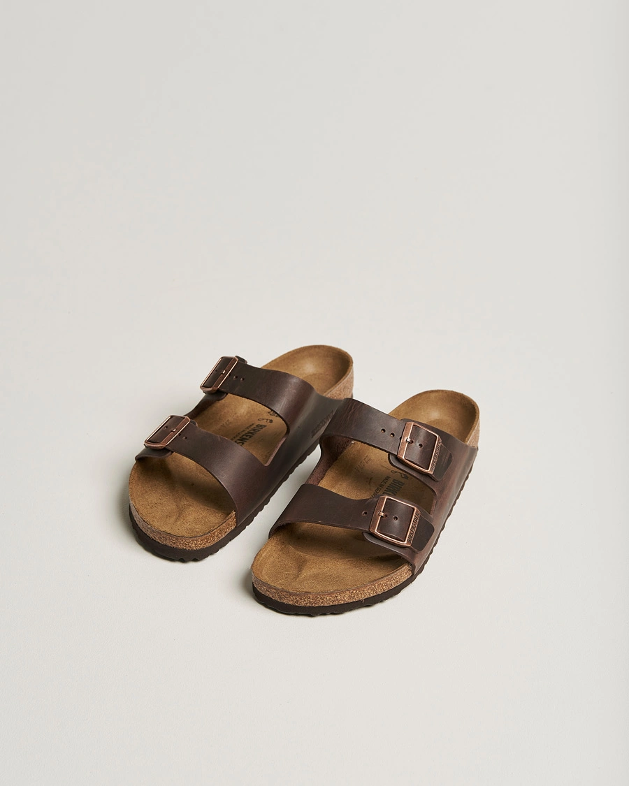 Herre | Sandaler & Hjemmesko | BIRKENSTOCK | Arizona Classic Footbed Habana Oiled Leather