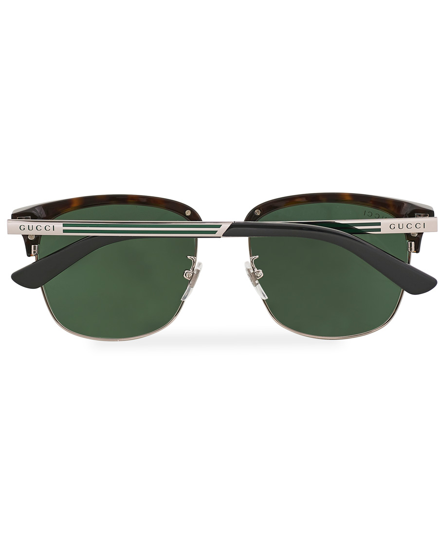 Herre | GUCCI GG0697S Sunglasses Havana/Green | Gucci | GG0697S Sunglasses Havana/Green