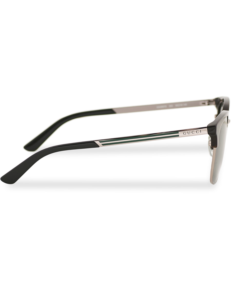 Herre | GUCCI GG0697S Sunglasses Havana/Green | Gucci | GG0697S Sunglasses Havana/Green