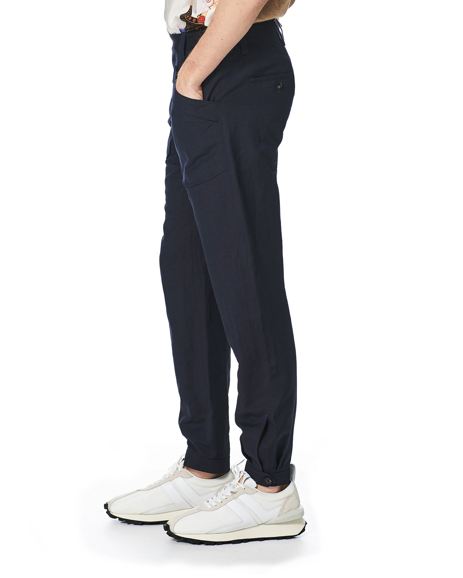 Herre | Bukser | Lanvin | Slim Fit Trousers Navy
