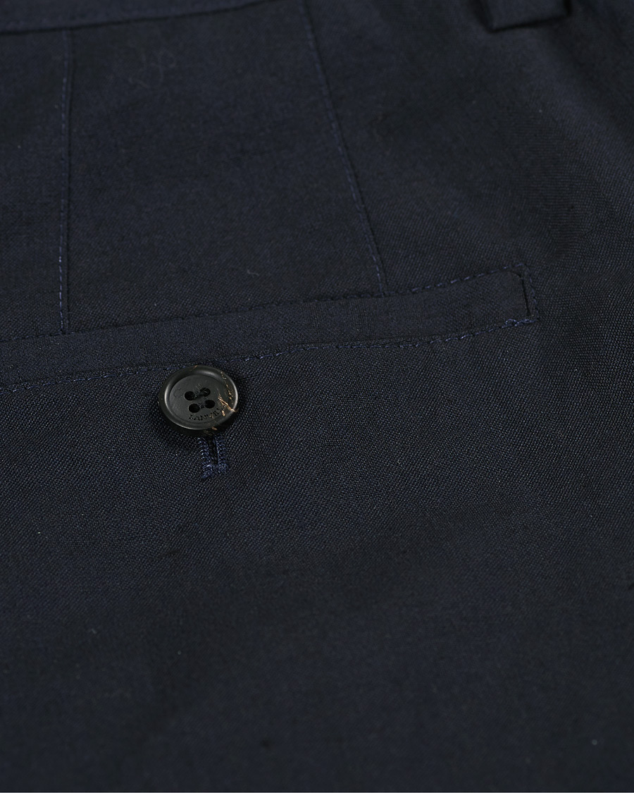 Herre | Bukser | Lanvin | Slim Fit Trousers Navy
