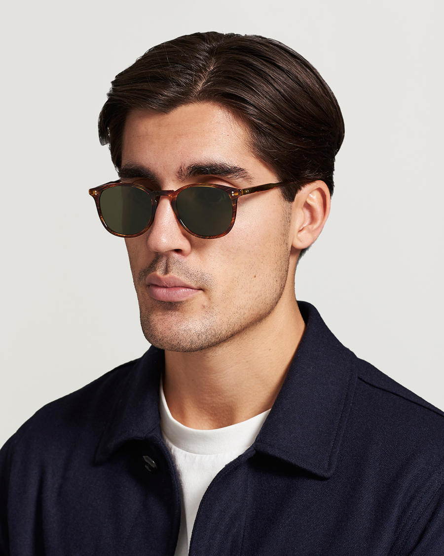 Herre | Udsalg | Garrett Leight | Kinney 49 Sunglasses Chestnut