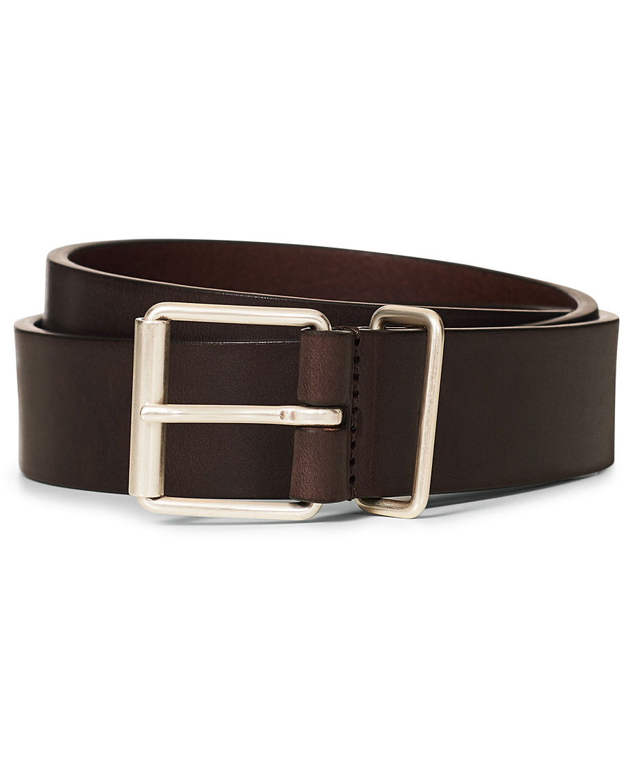 Herre | Anderson's Classic Casual 3 cm Leather Belt Brown | Anderson's | Classic Casual 3 cm Leather Belt Brown