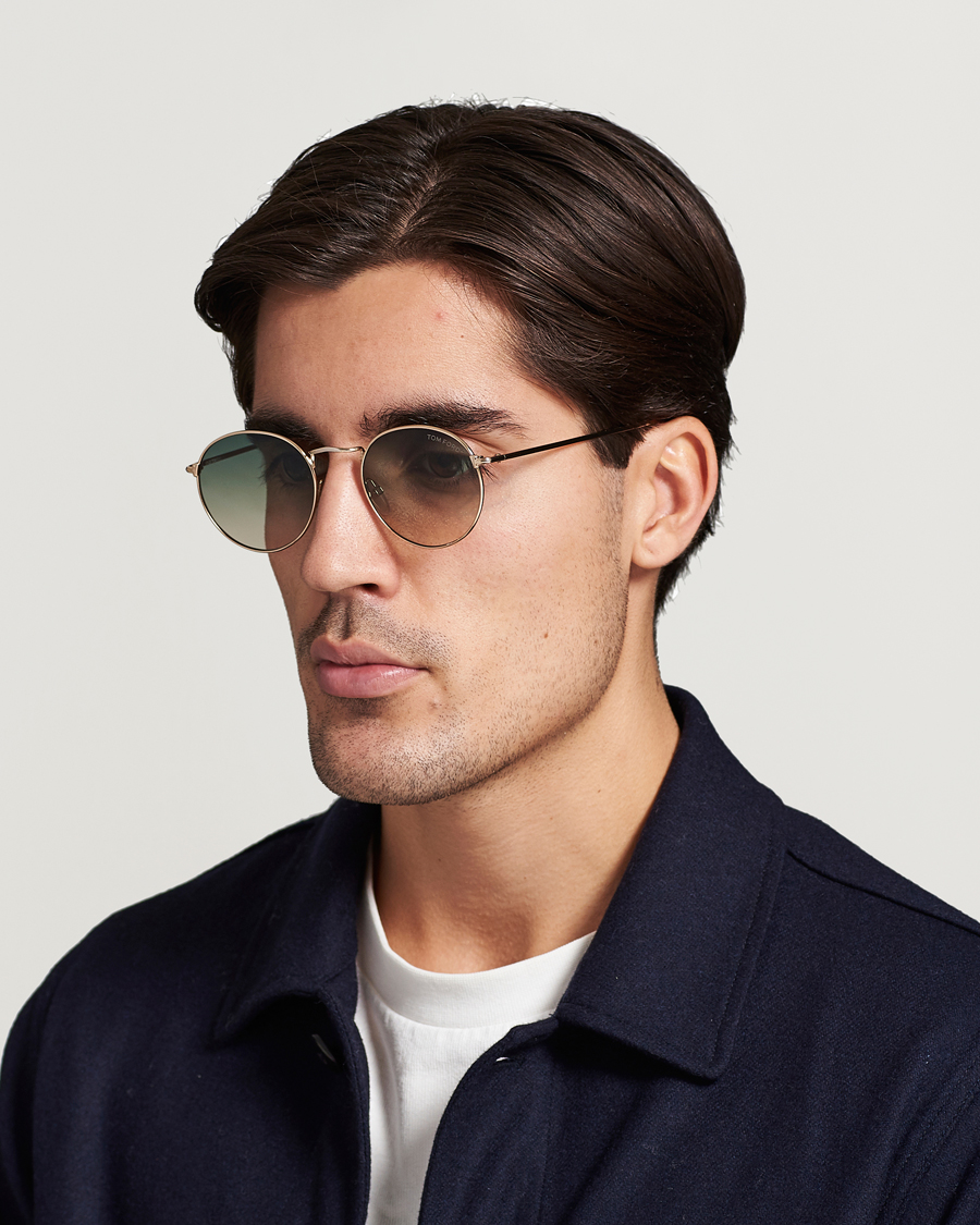 Herre | Tom Ford Ryan FT0649 Sunglasses Green | Tom Ford | Ryan FT0649 Sunglasses Green