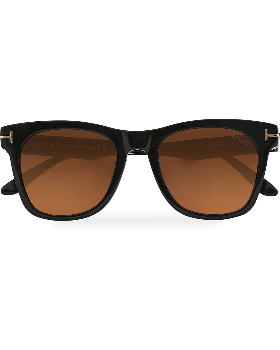 Herre | Tom Ford Brooklyn TF833 Sunglasses Black | Tom Ford | Brooklyn TF833 Sunglasses Black