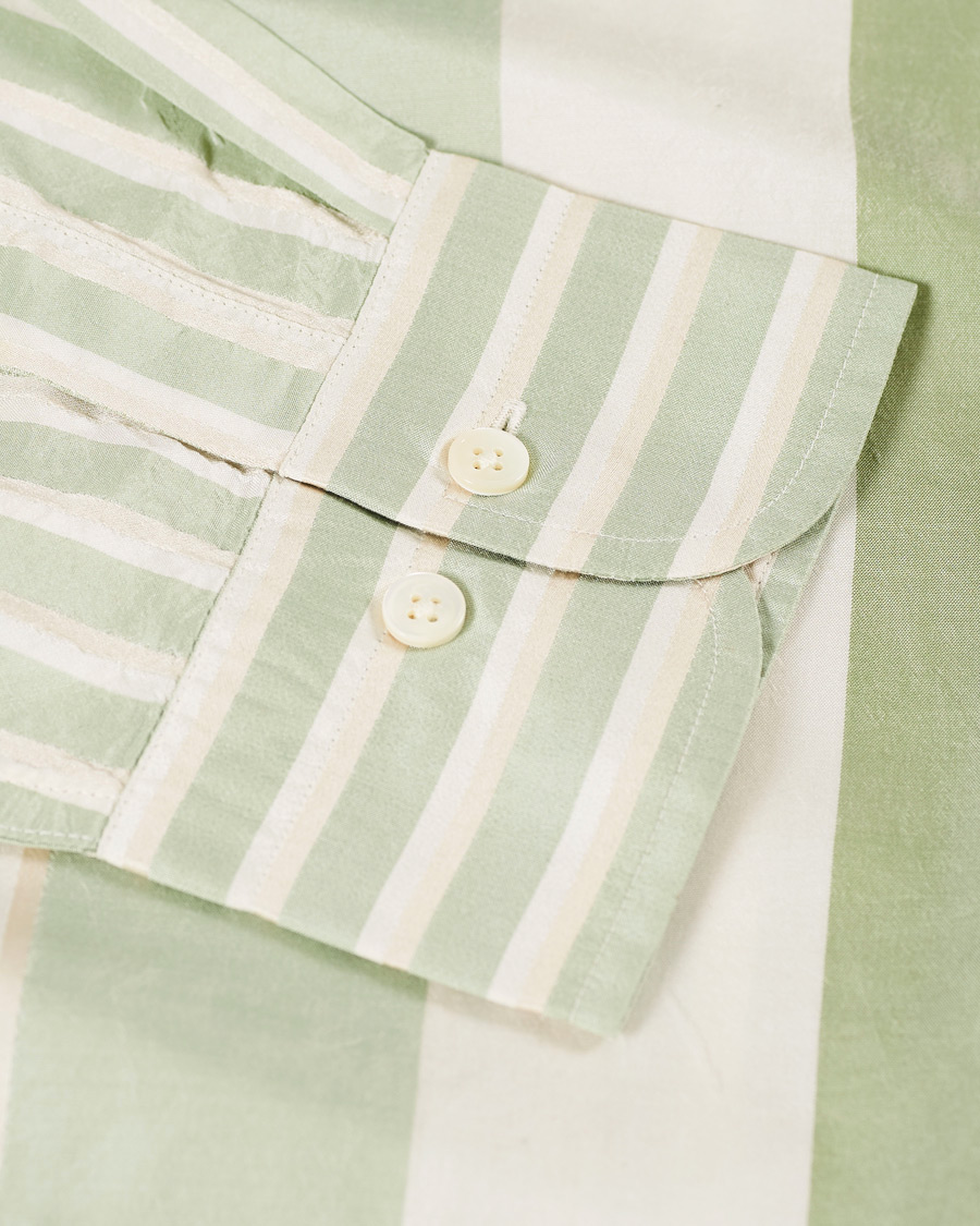Herre | Skjorter | GANT | Luke Edward Hall Silk Stripe Shirt Pepermint