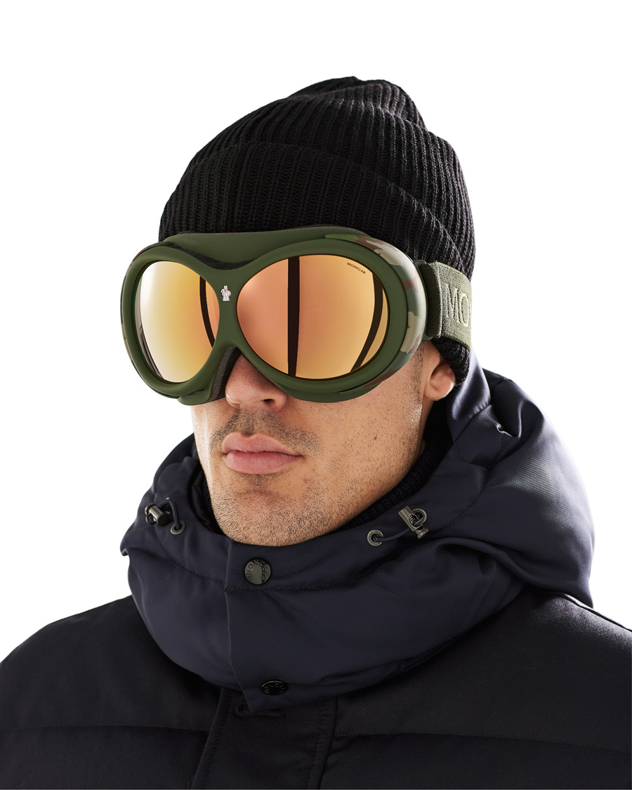 Herre | Moncler Lunettes ML0130 Goggles Camo | Moncler Lunettes | ML0130 Goggles Camo