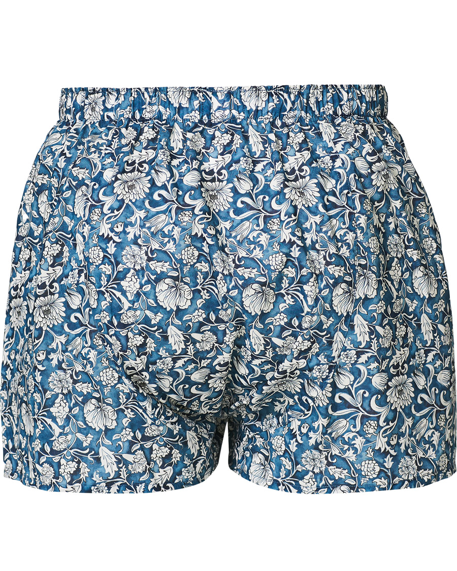 Herre | Undertøj | Sunspel | Printed Boxer Shorts Liberty Ink