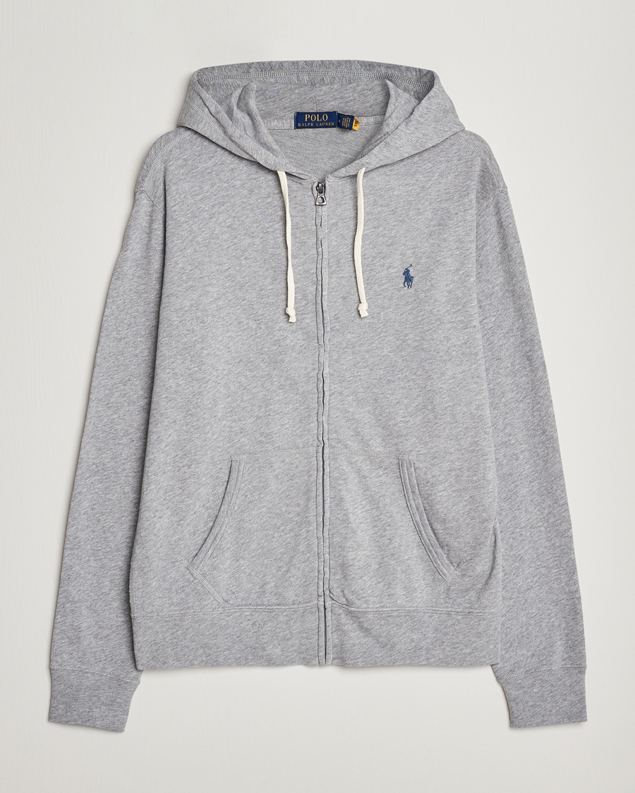 Herre | Trøjer | Polo Ralph Lauren | Spa Terry Full Zip Hoodie Andover Heather