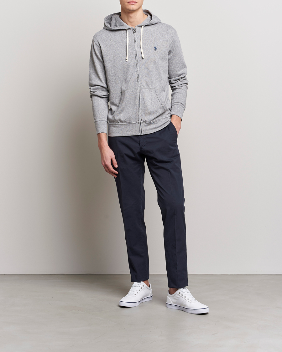Herre | Trøjer | Polo Ralph Lauren | Spa Terry Full Zip Hoodie Andover Heather