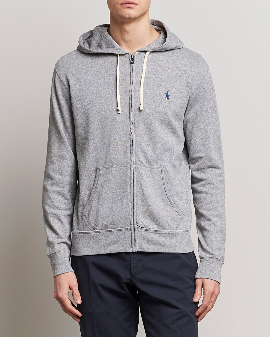Herre | Trøjer | Polo Ralph Lauren | Spa Terry Full Zip Hoodie Andover Heather