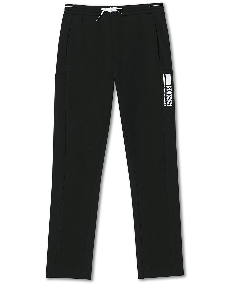 Herre | Bukser | BOSS GREEN | BOSS Athleisure Hadim Striped Sweatpants Black