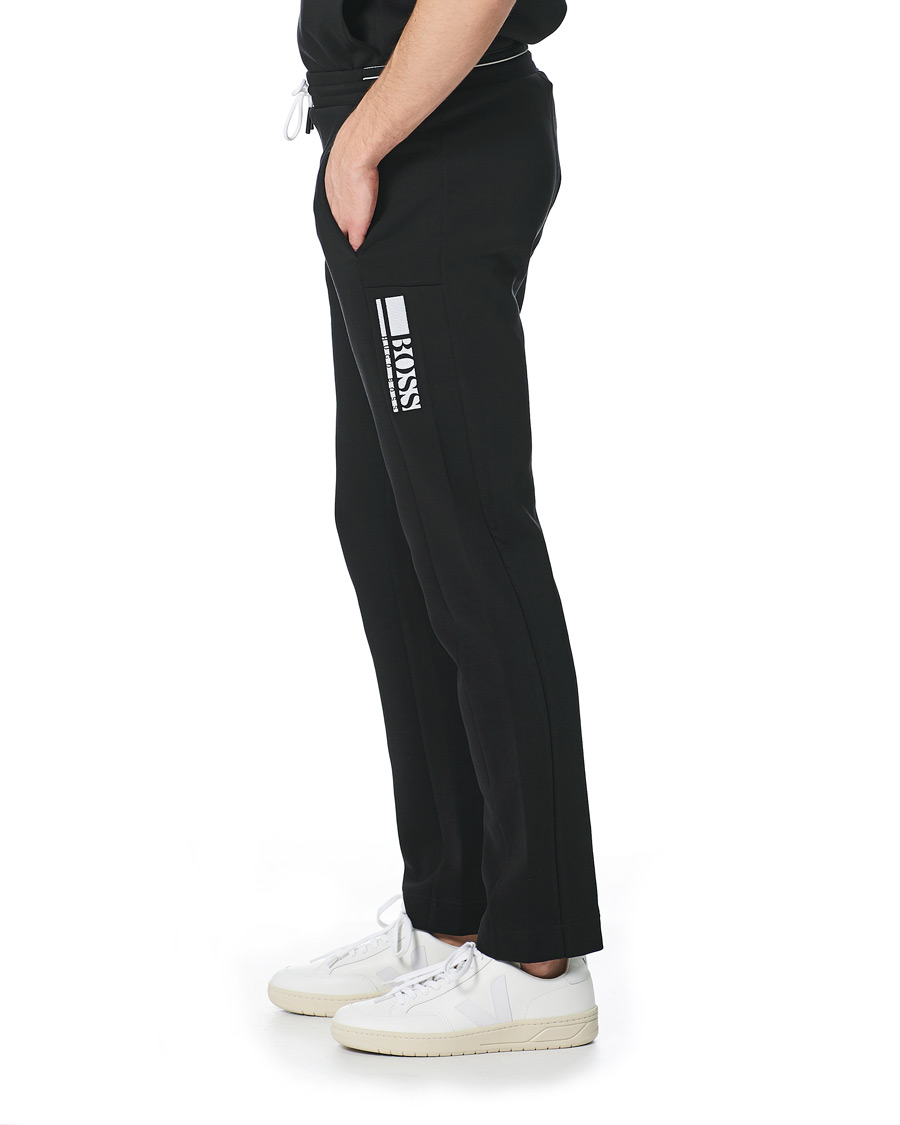 Herre | Bukser | BOSS GREEN | BOSS Athleisure Hadim Striped Sweatpants Black