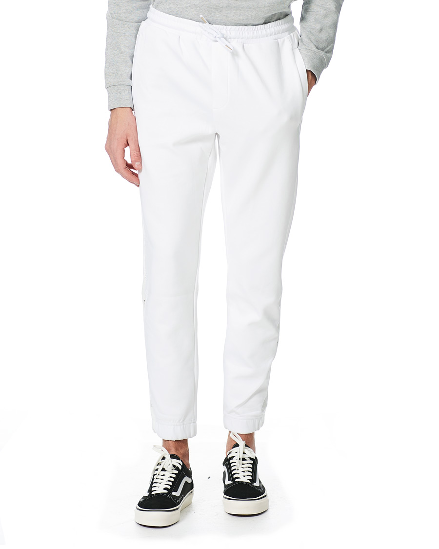 Herre | Bukser | BOSS GREEN | BOSS Athleisure Hadiko Logo Sweatpants White