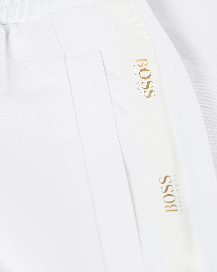 Herre | Bukser | BOSS GREEN | BOSS Athleisure Hadiko Logo Sweatpants White