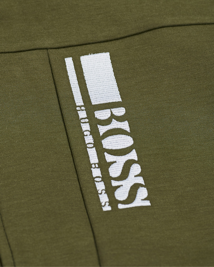 Herre | Trøjer | BOSS GREEN | BOSS Athleisure Saggy Full Zip Hoodie Dark Green
