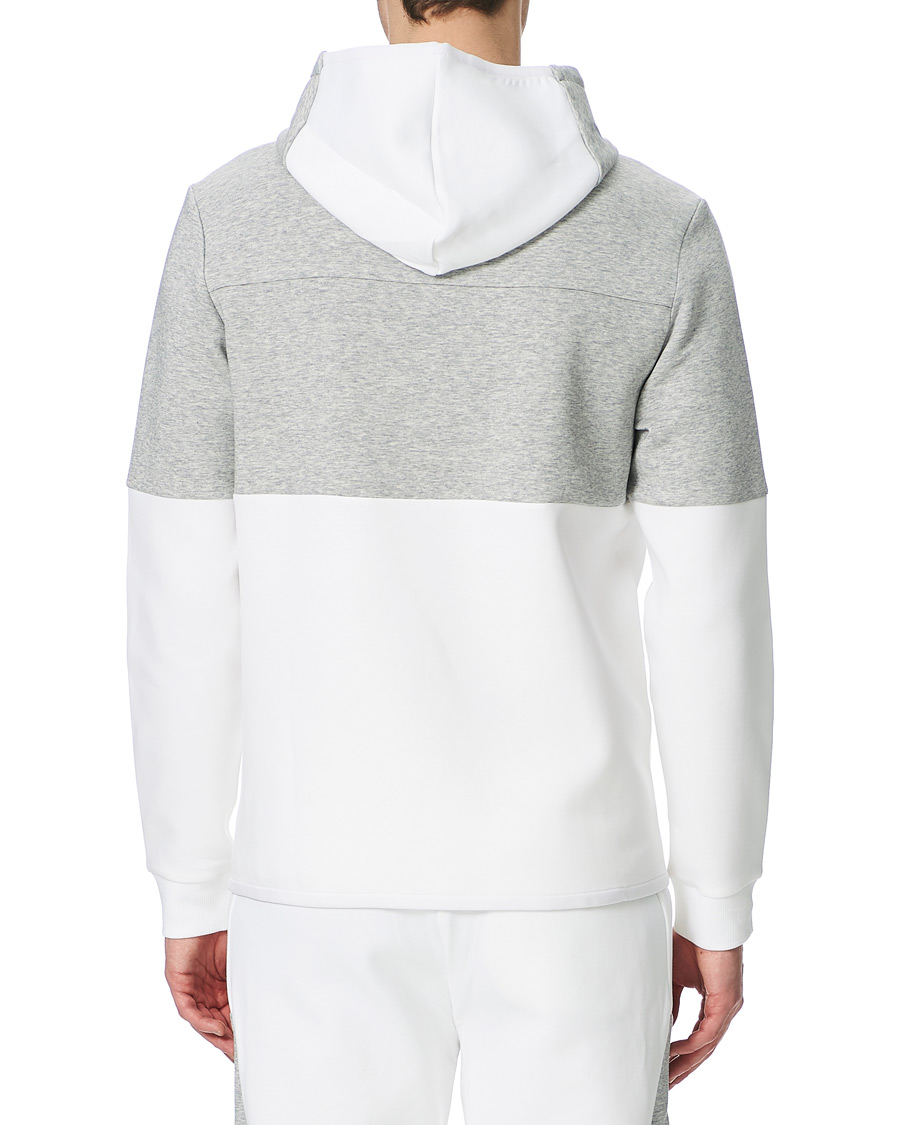 Herre | Trøjer | BOSS GREEN | BOSS Athleisure Soody Block Hoodie Grey/White