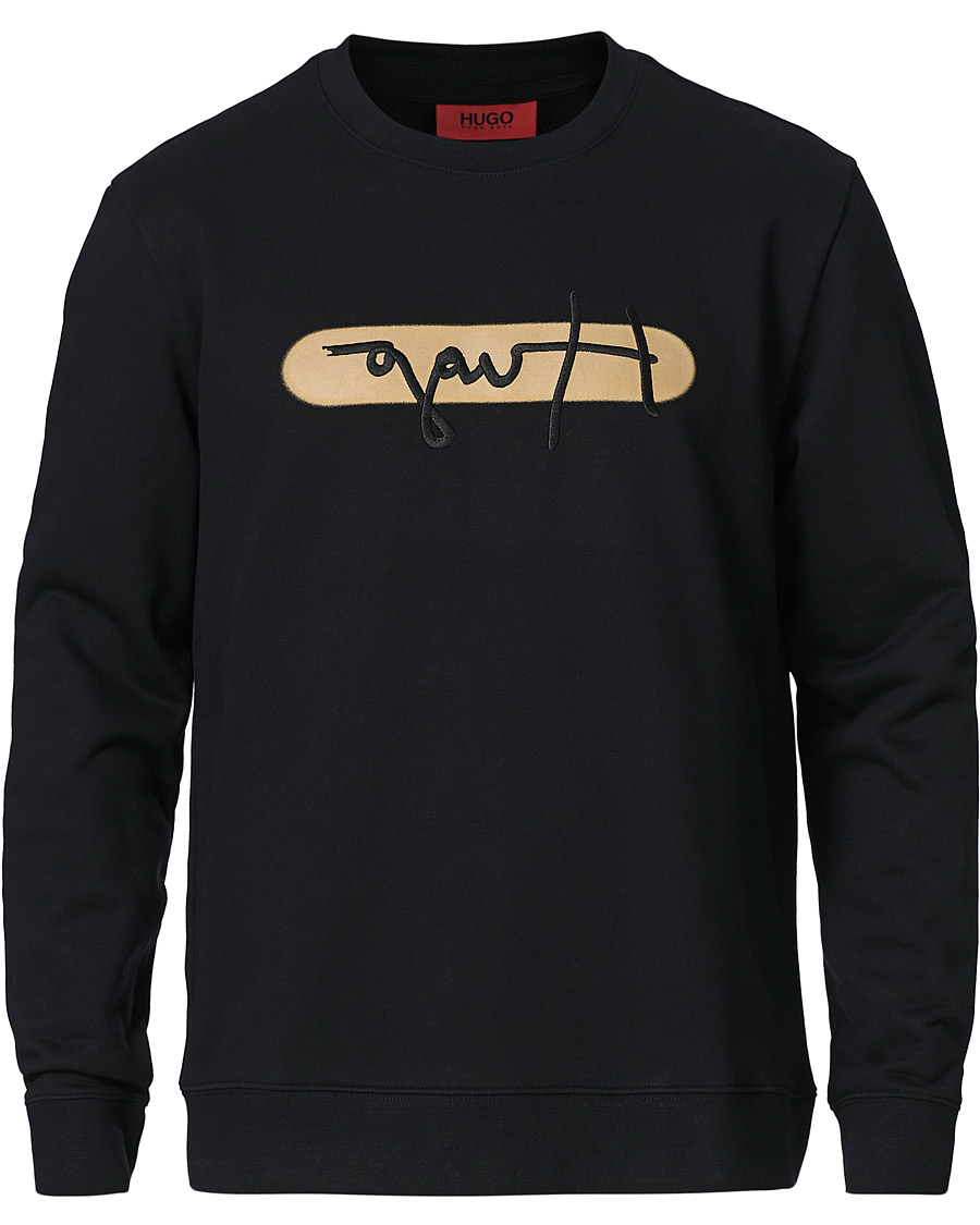 Herre | Trøjer | HUGO | Dicago Logo Sweatshirt Black