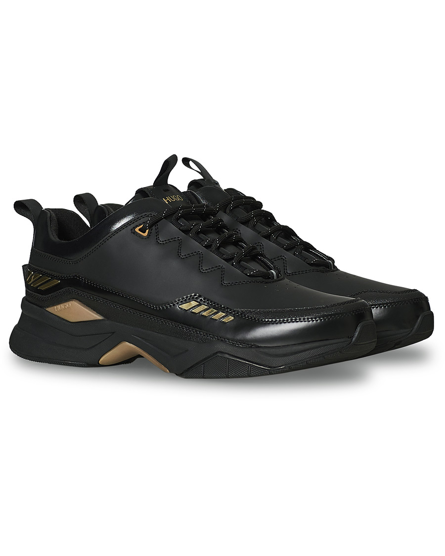 Herre | HUGO Block Running Sneakers Black | HUGO | Block Running Sneakers Black