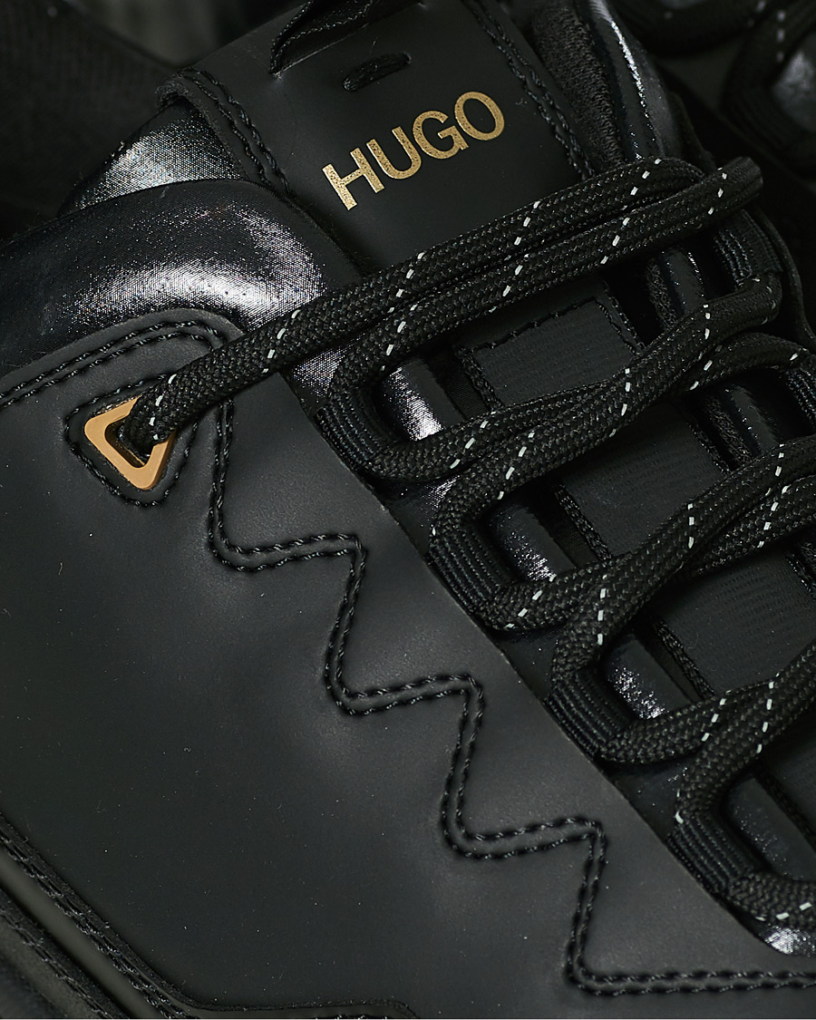 Herre | HUGO Block Running Sneakers Black | HUGO | Block Running Sneakers Black