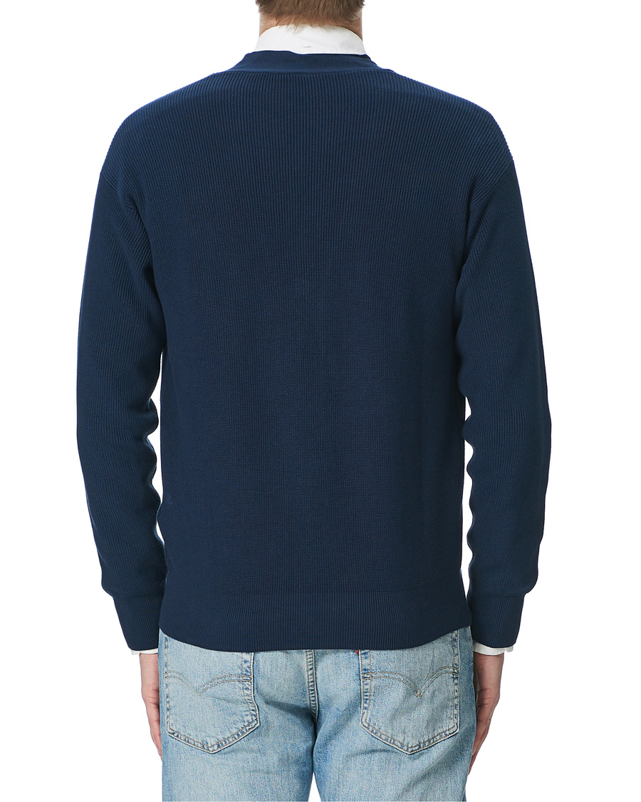 Herre | Trøjer | BOSS ORANGE | BOSS Casual Kardione Knitted Cardigan Dark Blue