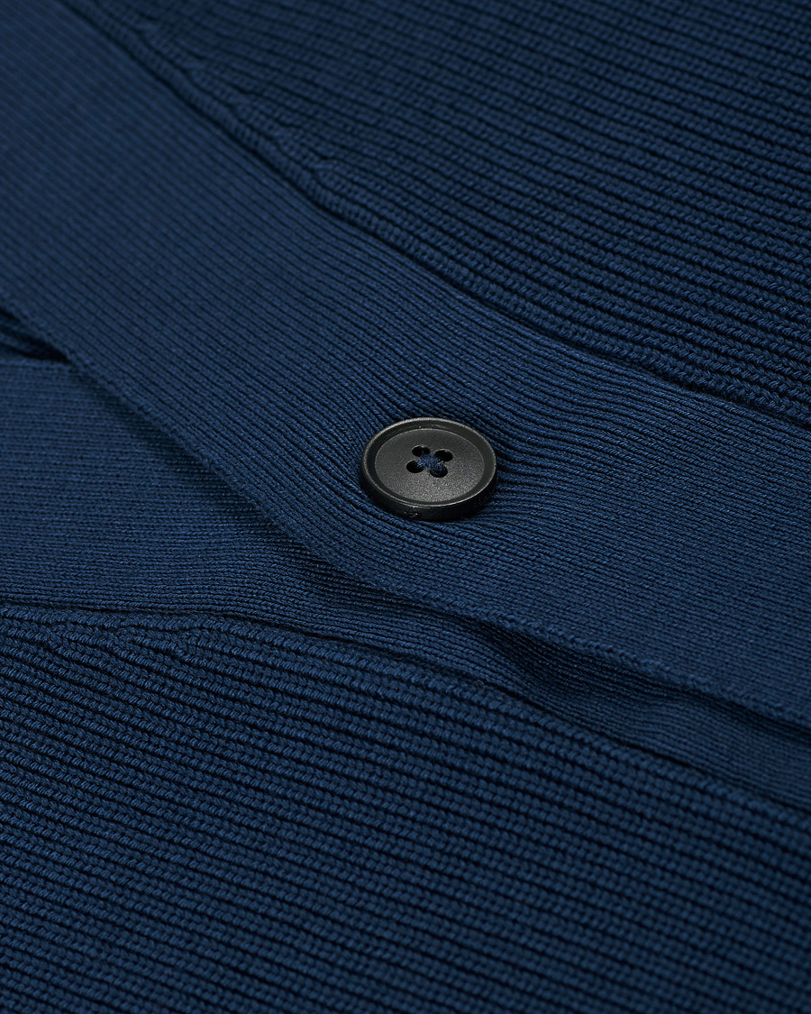 Herre | Trøjer | BOSS ORANGE | BOSS Casual Kardione Knitted Cardigan Dark Blue