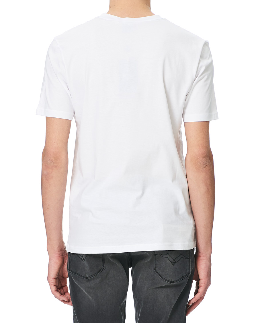 Herre | T-Shirts | BOSS ORANGE | BOSS Casual Noah Printed Shark Crew Neck Tee White
