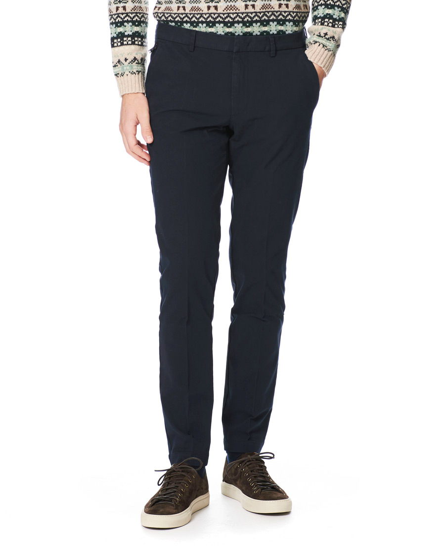 Herre | Bukser | BOSS BLACK | BOSS Kaito Travel Trousers Dark Blue