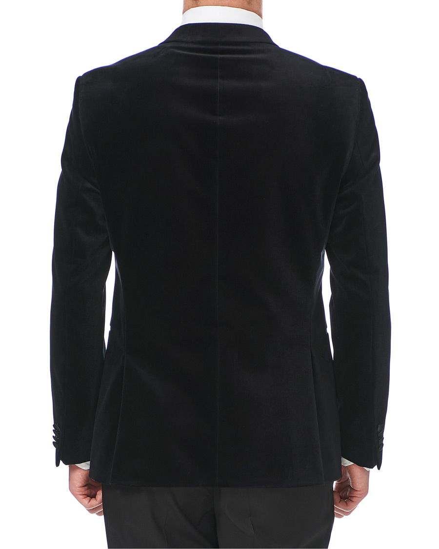 Herre | Blazere & jakker | BOSS BLACK | BOSS Helward Velvet Smoking Jacket Black
