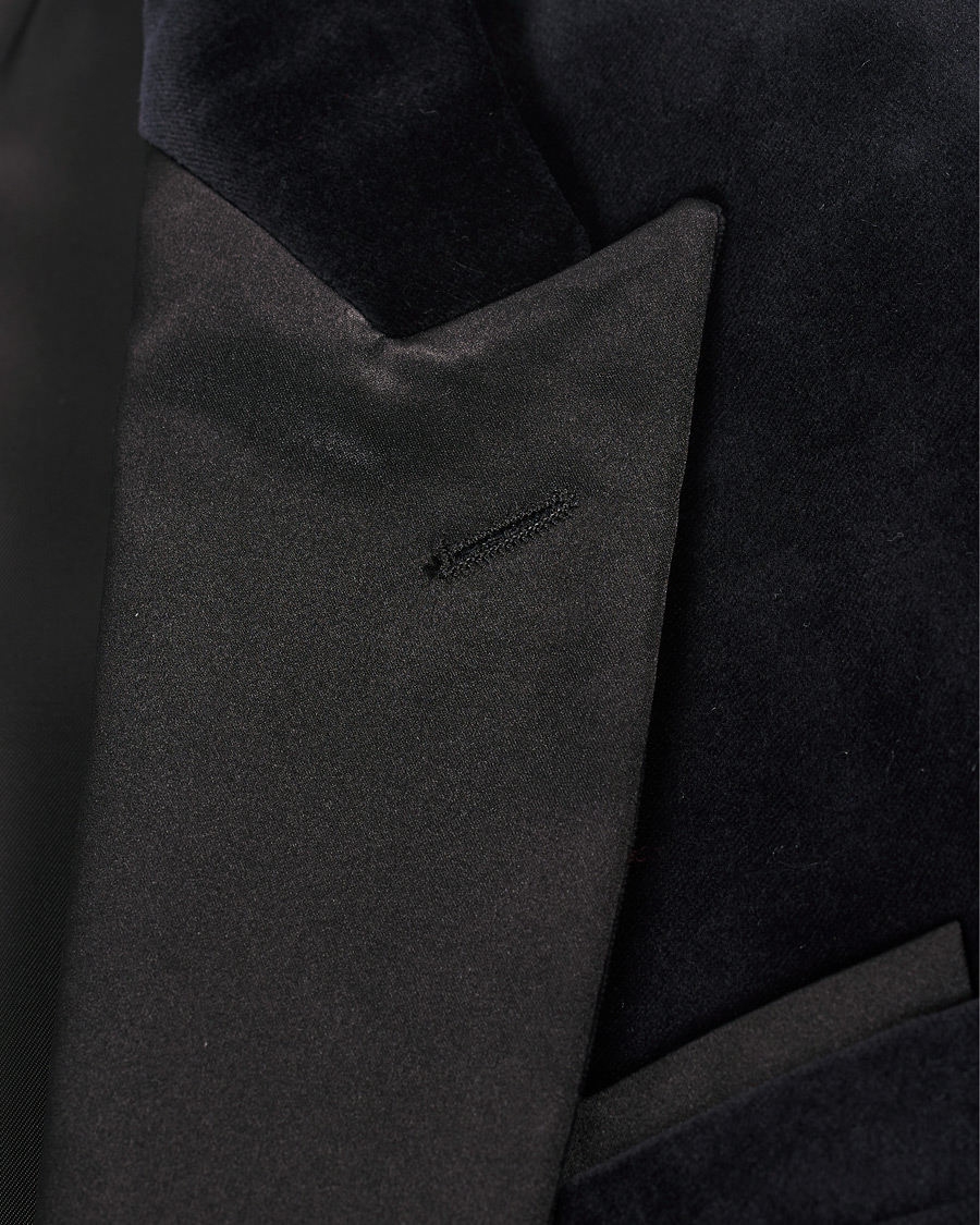 Herre | Blazere & jakker | BOSS BLACK | BOSS Helward Velvet Smoking Jacket Black