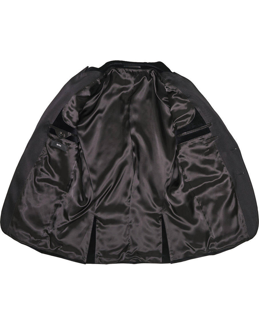 Herre | Blazere & jakker | BOSS BLACK | BOSS Helward Velvet Smoking Jacket Black