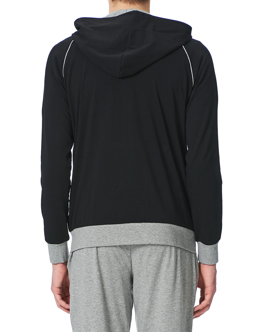 Herre | Trøjer | BOSS BLACK | BOSS Mix & Match Full Zip Hoodie Black