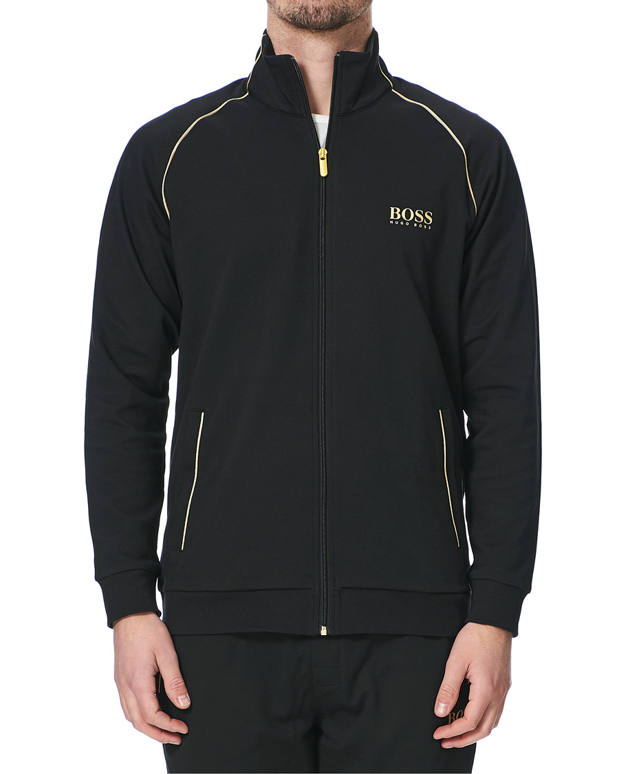 Herre | Trøjer | BOSS BLACK | BOSS Tracksuit Full Zip Jacket Black