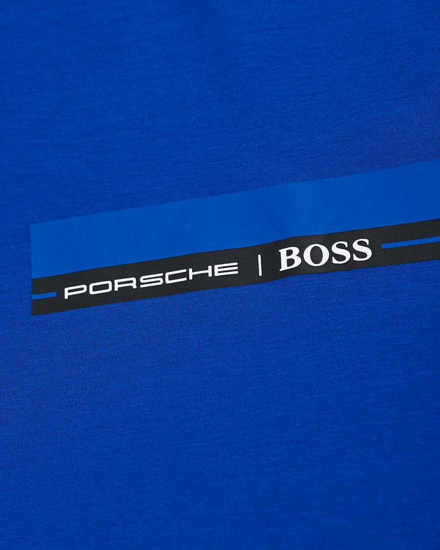 Herre | Polotrøjer | BOSS BLACK | BOSS Porsche Capsule Polston Polo Open Blue