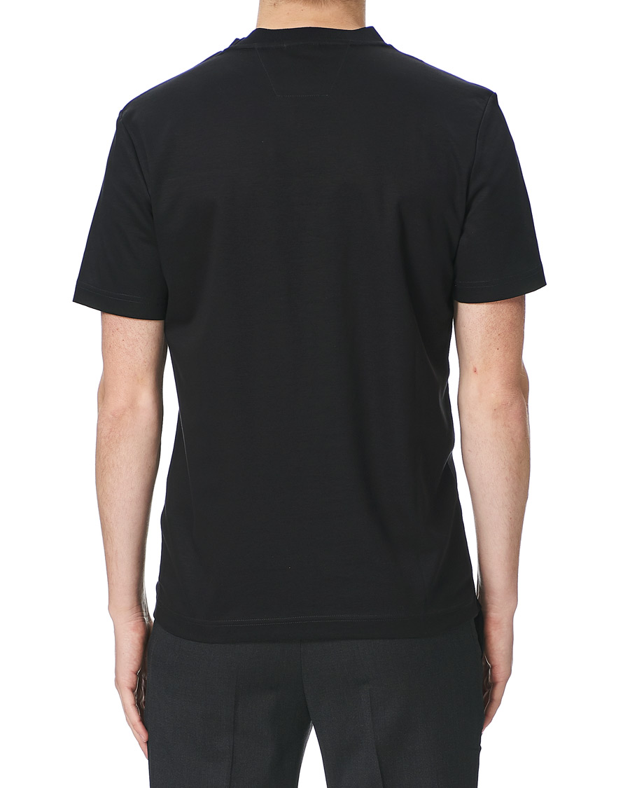 Herre | T-Shirts | BOSS BLACK | BOSS Porsche Capsule Tiburt Crew Neck Tee Black