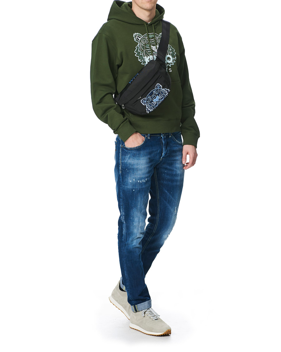Herre | KENZO Tiger Belt Bag Black | KENZO | Tiger Belt Bag Black
