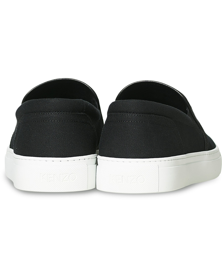Herre | KENZO Tiger Slip On Sneaker Black | KENZO | Tiger Slip On Sneaker Black