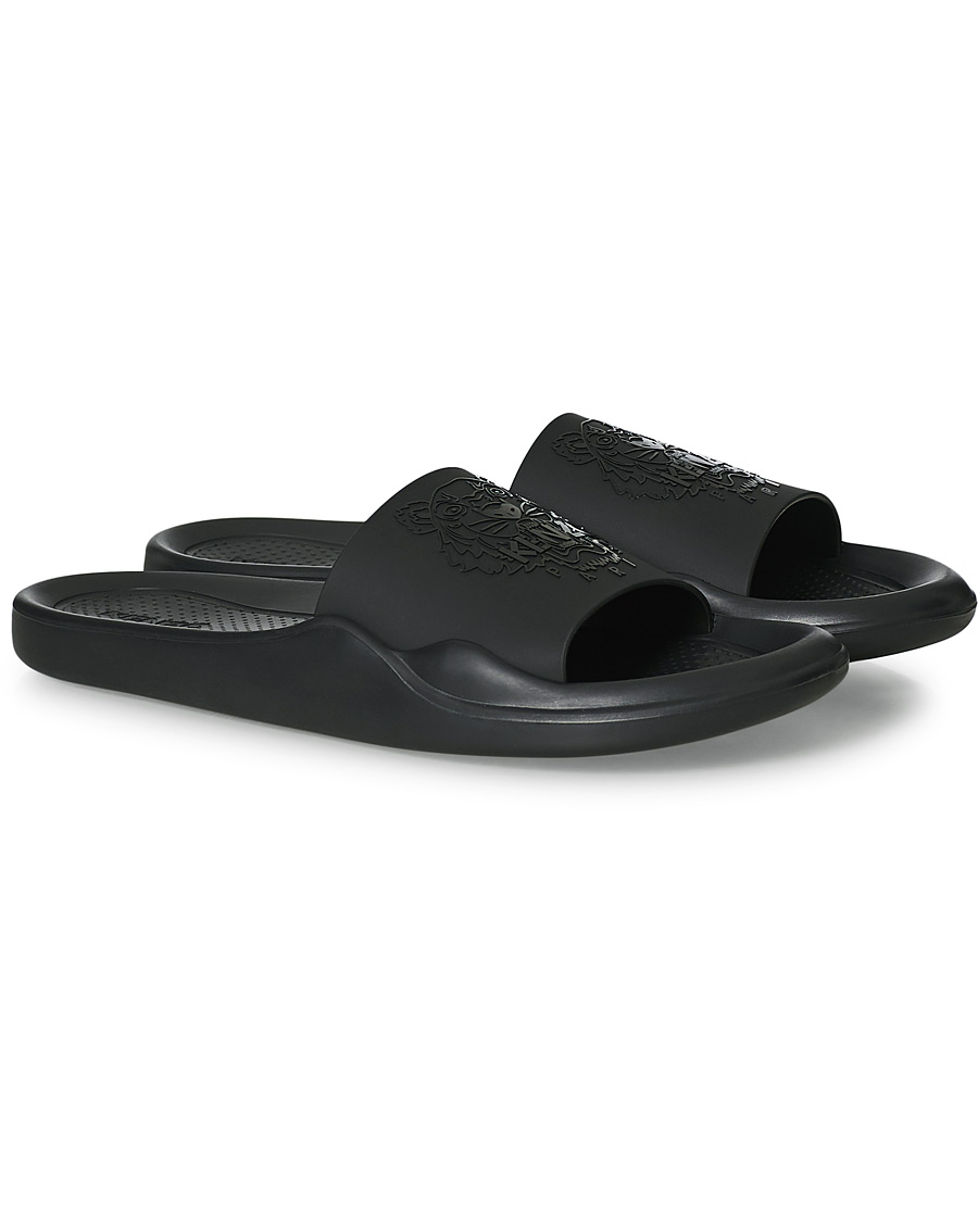 Herre | KENZO Pool Tiger Slides Black | KENZO | Pool Tiger Slides Black