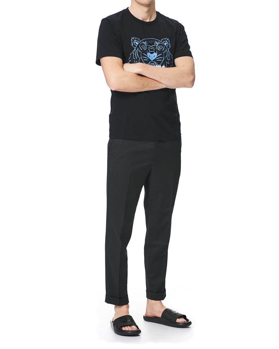 Herre | KENZO Pool Tiger Slides Black | KENZO | Pool Tiger Slides Black