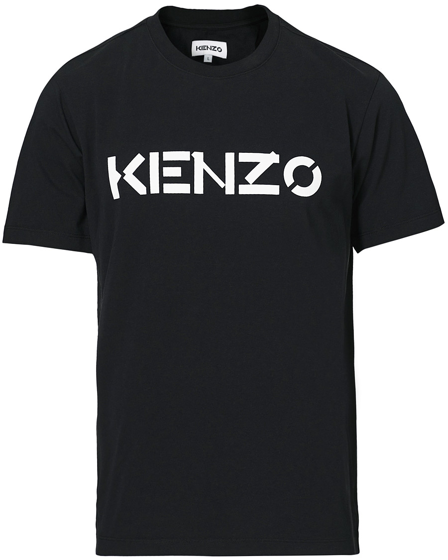 Kent Nøjagtighed ydre KENZO Logo Classic Crew Neck Tee Black - CareOfCarl.dk