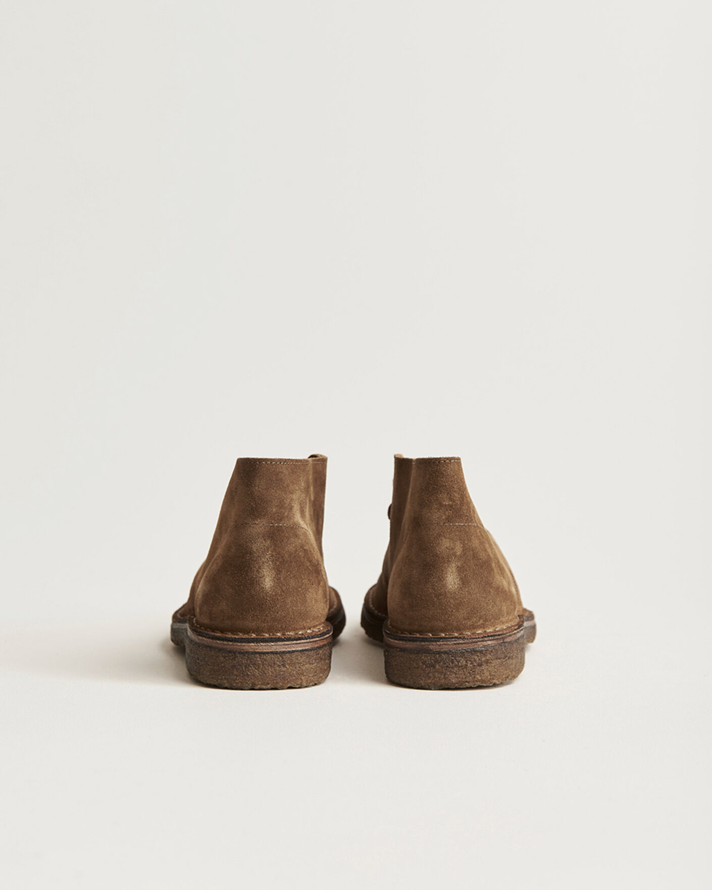 Herre | Støvler | Drake's | Clifford Suede Desert Boots Brown
