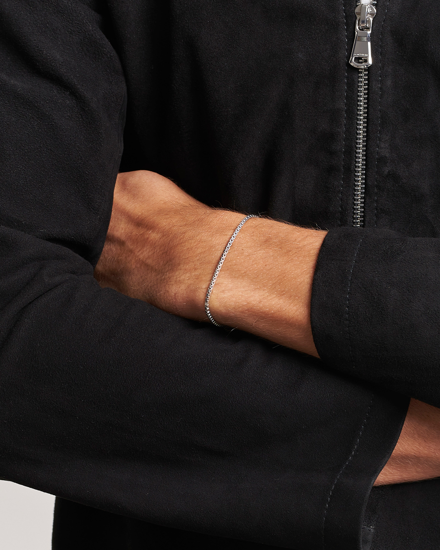 Herre | Skandinaviske specialister | Tom Wood | Square Bracelet Silver