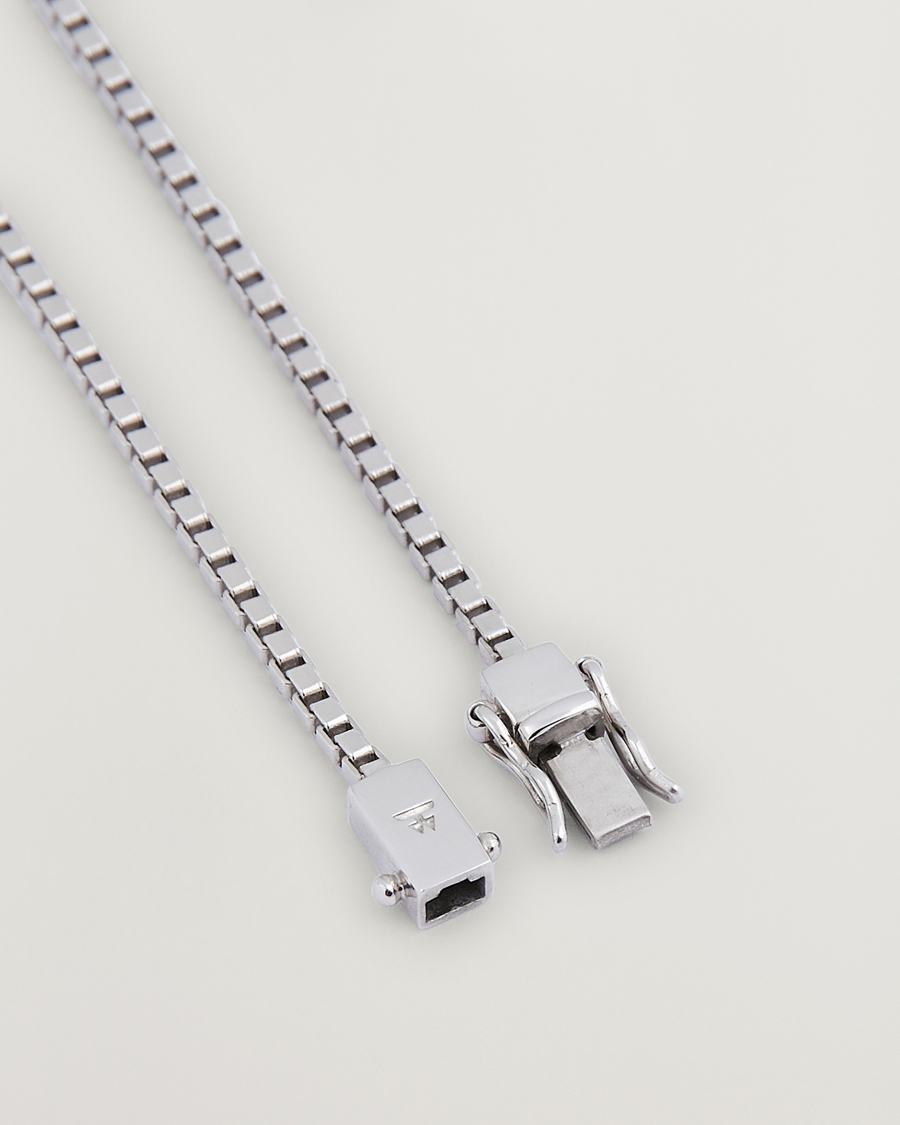 Herre | Tom Wood Square Bracelet Silver | Tom Wood | Square Bracelet Silver