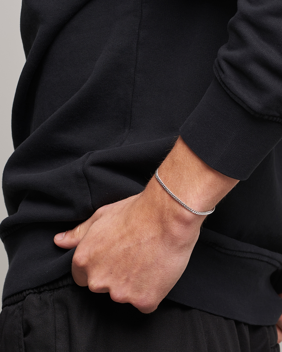 Herre | Skandinaviske specialister | Tom Wood | Curb Bracelet M Silver