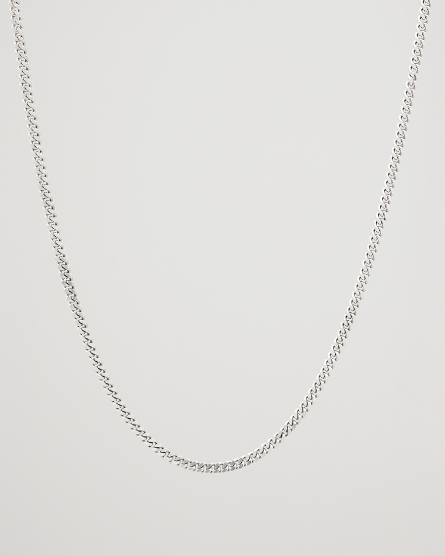 Herre | Tom Wood | Tom Wood | Curb Chain M Necklace Silver